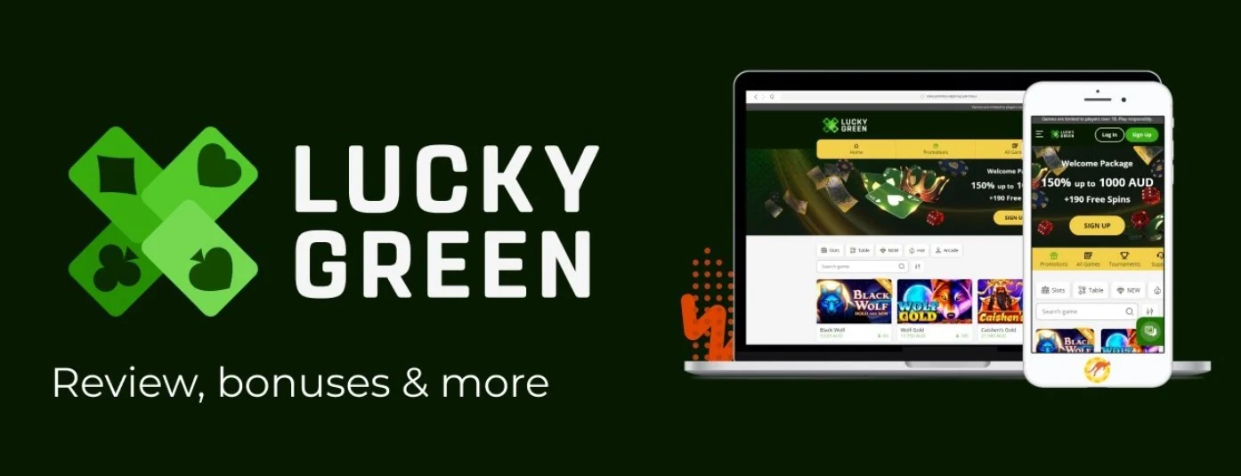 Lucky Green Games: Pokies, Live Casino, Table Games